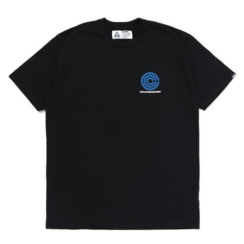 CHALLENGER RECORDS BACK LOGO TEE