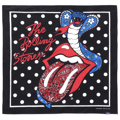 THE ROLLING STONES x CHALLENGER BANDANNA