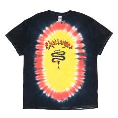 TIE DYE BURNING SNAKE TEE