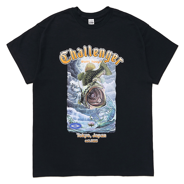 CHALLENGER RISING BASS TEE - Tシャツ/カットソー(半袖/袖なし)