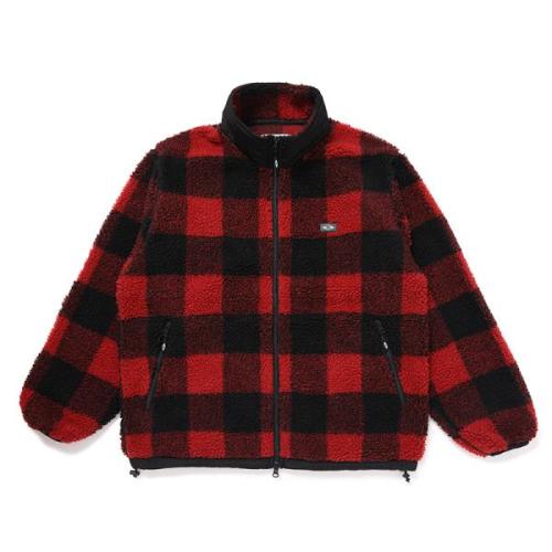 BUFFALO PLAID BOA JACKET